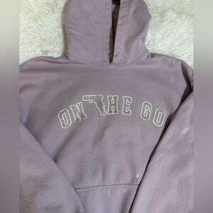 Purple 'On The Go' Hoodie